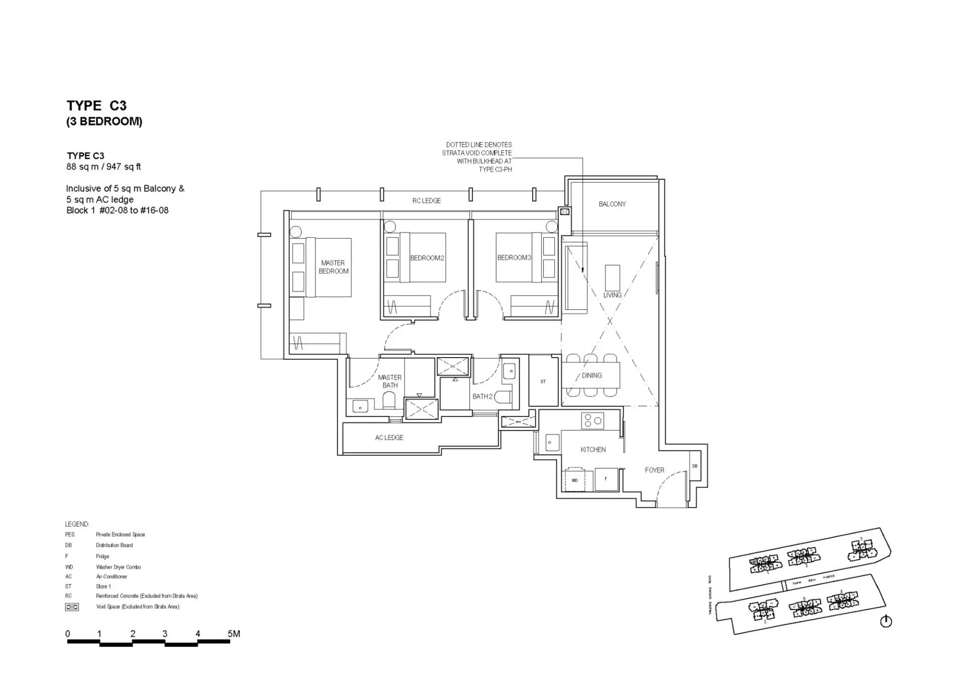 The Continuum floorplan